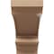 Ekena Millwork 7"W x 21"D x 14"H Classic Diane Rough Cedar Woodgrain TimberThane Corbel, Primed Tan CORUR07X21X14DIARCPR - alternate 2